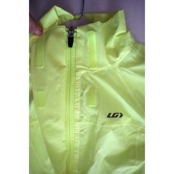 Louis Garneau 1030266 Women's Sz S Bright Yellow Sleet WP Cycling Jacket - Picture 10 of 12